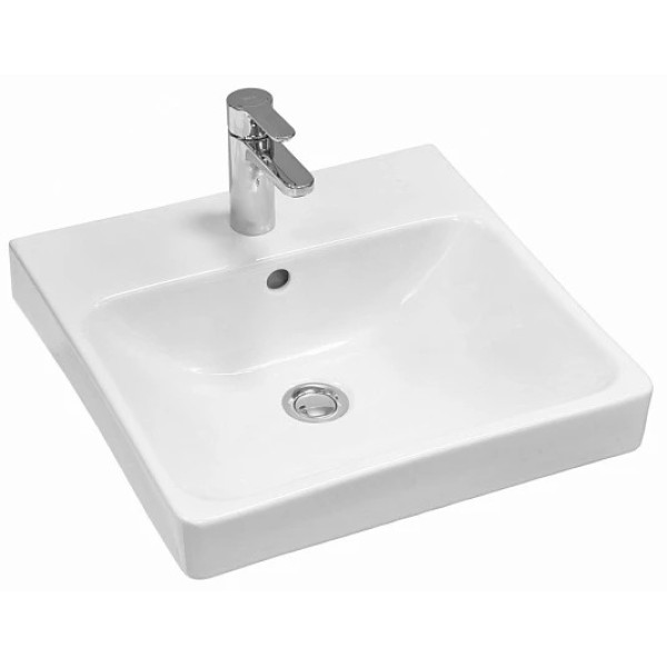 Тумба-умывальник Aquaton Сканди 45 Бел/Дуб Верона/1WH501630 Раковина Адриана 45 (1A2516K0SDB20)