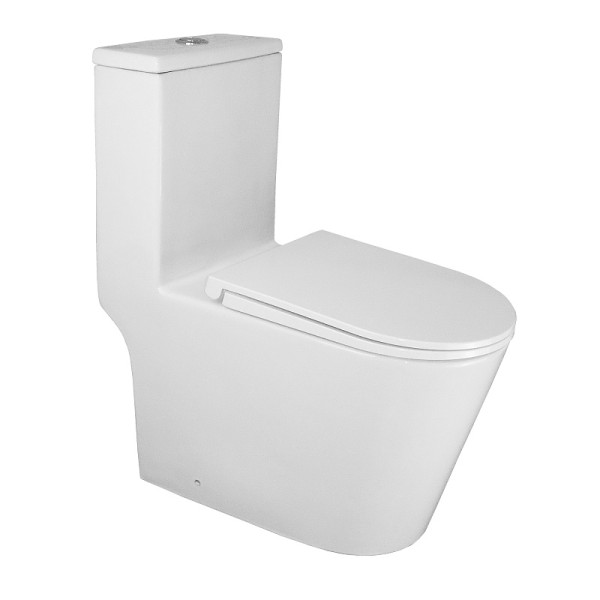 Унитаз-моноблок Scala торнадо с сиденьем микролифт (AZ-8101)