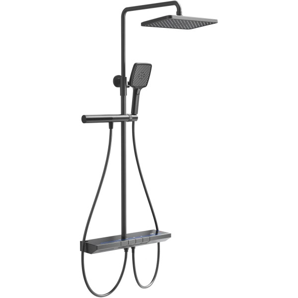 Душевая система термостатическая на четыре режима Rea Pedro Titanium (REA-P0896)