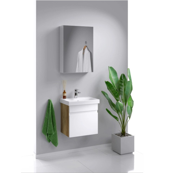 Тумба подвесная Aqwella Smart 500x510x380 дуб балтийский (SRT0105DB)