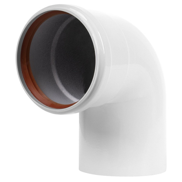 Элемент дымохода DN80 отвод 90° Royal Thermo (RTF07.030) Элемент дымохода DN80 отвод 90° Royal Thermo (RTF07.030)