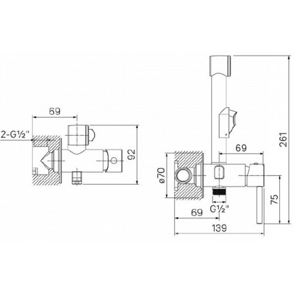 Смеситель для гигиенического душа Iddis Spring c гигиенической лейкой (004BLS0i08) Смеситель для гигиенического душа Iddis Spring c гигиенической лейкой (004BLS0i08)