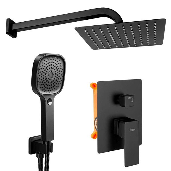 Душевая система REA Orix Black mat (REA-P8465) Душевая система REA Orix Black mat (REA-P8465)