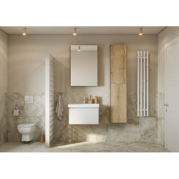 Комплект инсталляция с унитазом и клавишей Santek Нео rimless с сиденьем SC с клавишей белой (1WH501758)