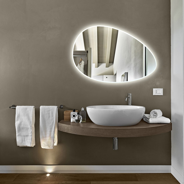 Зеркало Azario Omega 920x600 c подсветкой и диммером, бесконтактный сенсор (LED-00002556)