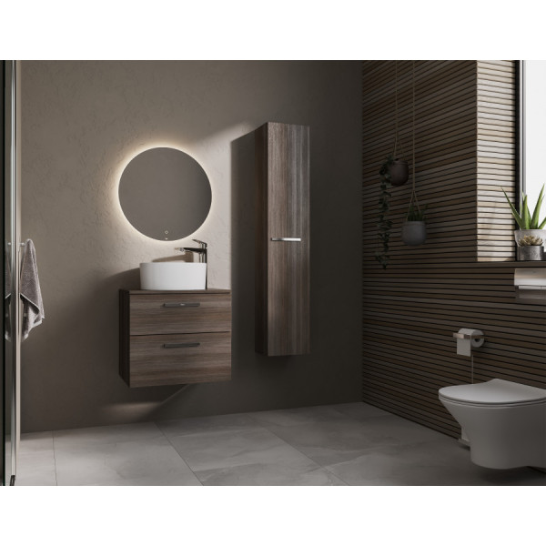 Столешница Roca The Gap 589x456x16 темно-коричневая (A857418402)