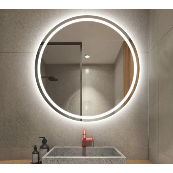 Зеркало Azario Classico Cerchio 800х800 влагостойкое с подсветкой, сенсорный выключатель с функцией диммера (CS00079360) Зеркало Azario Classico Cerchio 800х800 влагостойкое с подсветкой, сенсорный выключатель с функцией диммера (CS00079360)