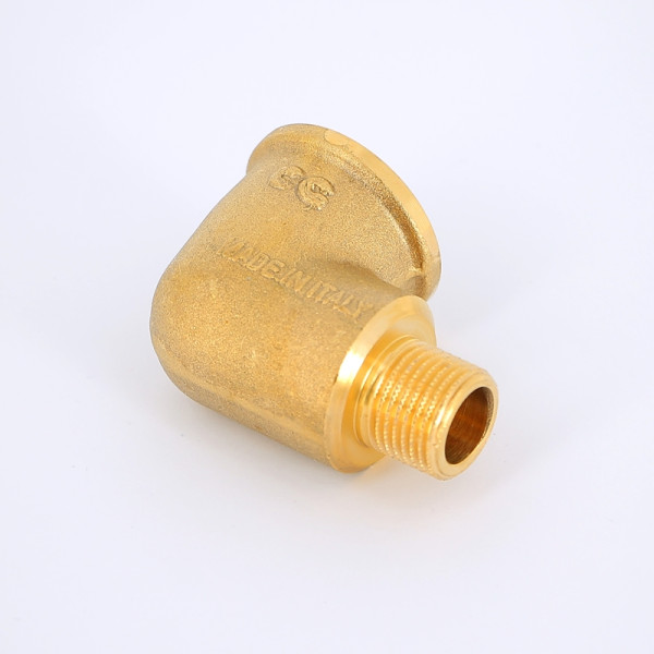 Угольник переходной 1/2"х1" ВН Uni-Fitt (латунь) 611G2400