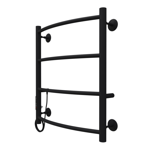 Полотенцесушитель электрический Azario Verona 500x600 черный Полотенцесушитель электрический Azario Verona 500x600 черный