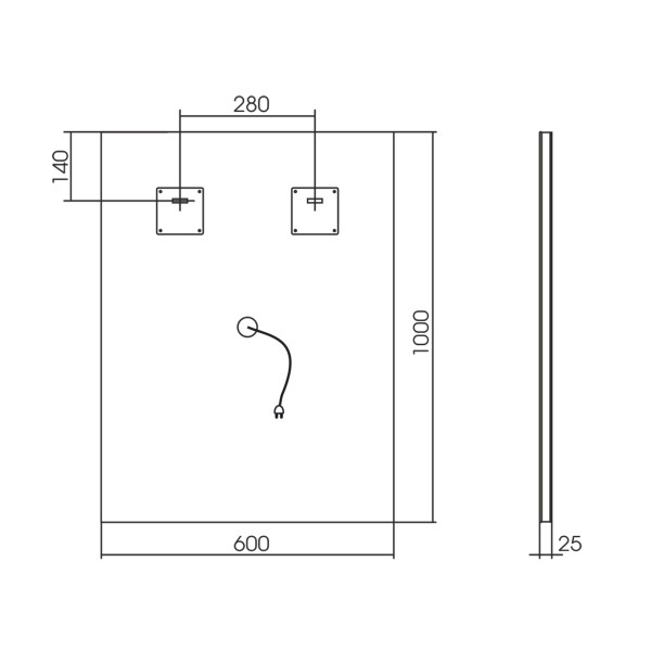 Зеркало Azario Рига-VOICE 600х800 голосовое управление, подогрев, сенсорнй выключатель (LED-00002614) Зеркало Azario Рига-VOICE 600х800 голосовое управление, подогрев, сенсорнй выключатель (LED-00002614)