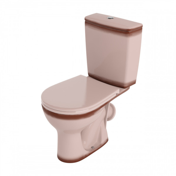 Унитаз-компакт Santeri Орион бежевый 390x635x820 с сиденьем полипропилен бежевый (1.P40.8.S07.00B.F)