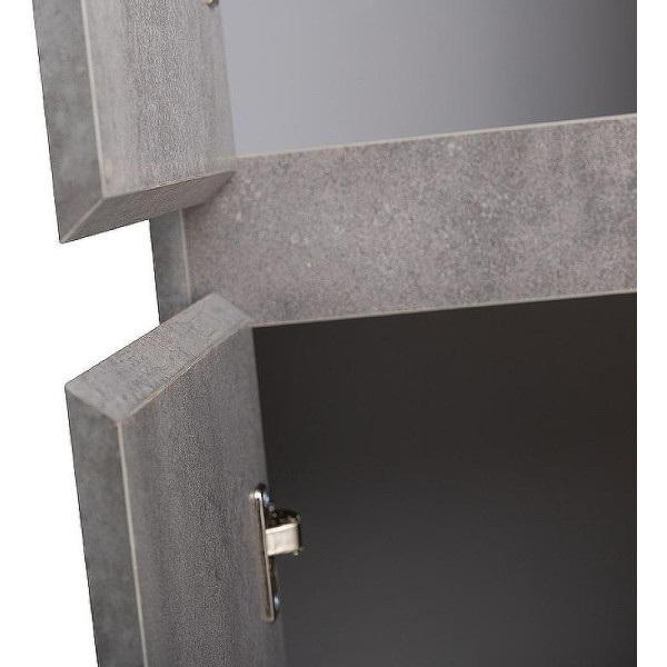 Пенал подвесной BelBagno Kraft 330x300x1600 Cemento Grigio/матовый (KRAFT-1600-2A-SC-CG-L)