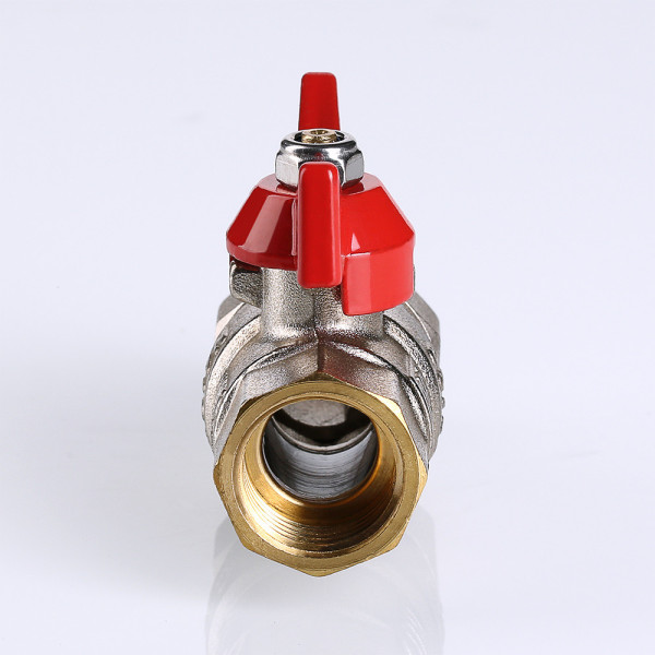 Кран 1" шаровый со сгоном Valtec Base (красная бабочка) VT.227.N.06 Кран 1" шаровый со сгоном Valtec Base (красная бабочка) VT.227.N.06