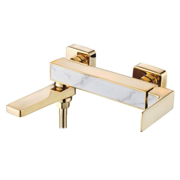 Смеситель для ванны и душа Ledeme золотой (L3173G) Смеситель для ванны и душа Ledeme золотой (L3173G)