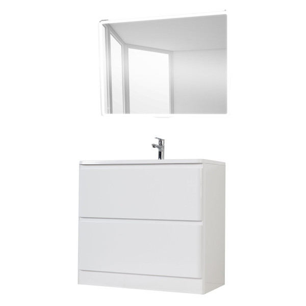 Тумба напольная BelBagno Albano 120 Bianco Lucido (Albano-1200-2C-PIA-BL)