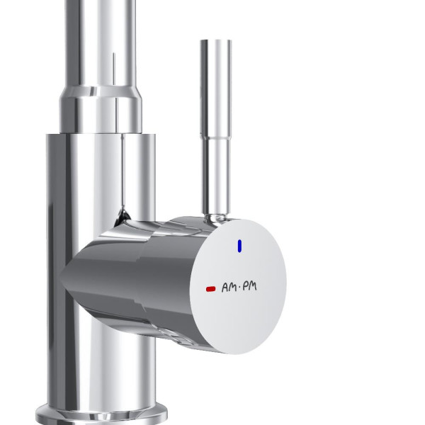 Смеситель для кухни AM.PM X-Joy S с гибким изливом серый/хром (F85B07605) Смеситель для кухни AM.PM X-Joy S с гибким изливом серый/хром (F85B07605)