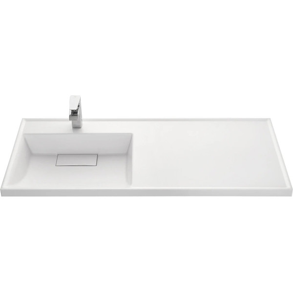 Раковина встраивемая Aquaton Лондри 120 белая левая (1A72843KLH01L) Раковина встраивемая Aquaton Лондри 120 белая левая (1A72843KLH01L)