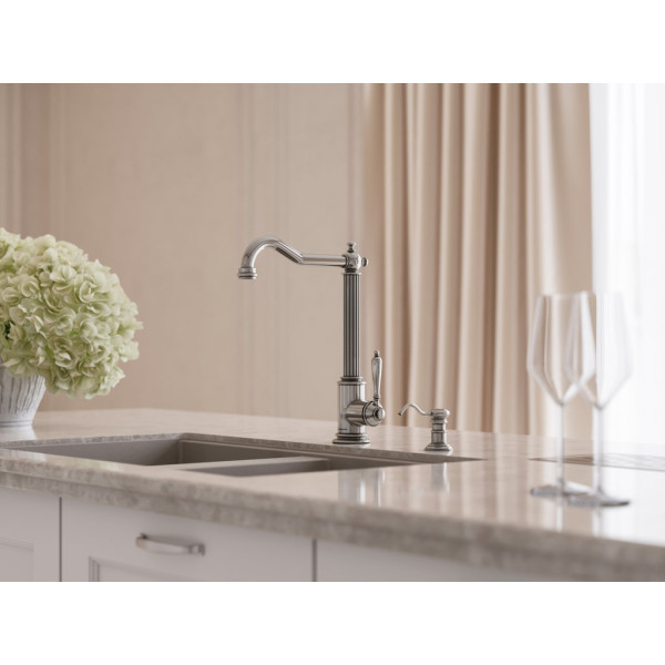 Смеситель для кухни Omoikiri Toshima-SI античное серебро (4994326)