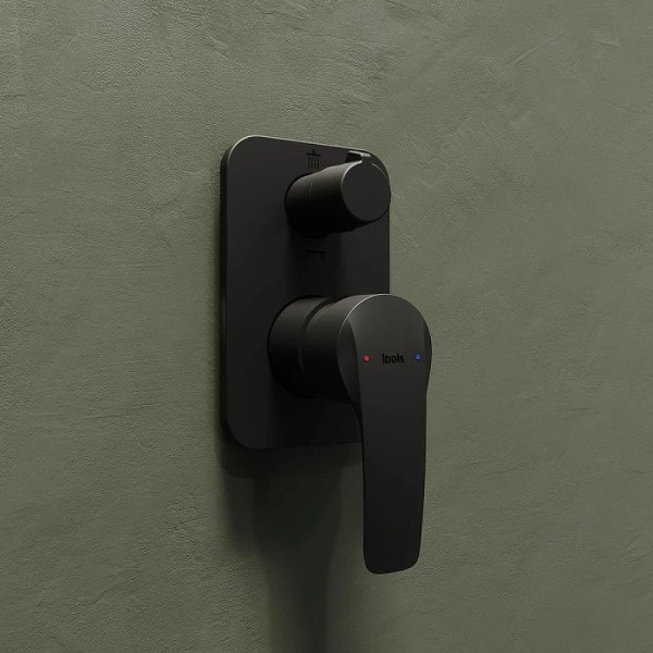 Душевая система Iddis Ray встраиваемая черная (RAYBL00i67)