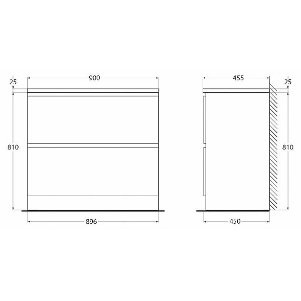Тумба напольная BelBagno Albano 90 Pino Scania (ALBANO-900-2C-PIA-PS) Тумба напольная BelBagno Albano 90 Pino Scania (ALBANO-900-2C-PIA-PS)