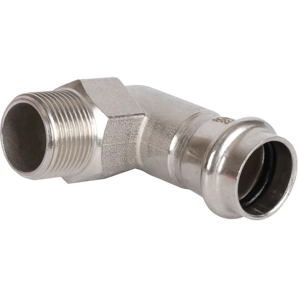 Переход угловой 22х3/4"Н Rommer из нержавеющей стали (пресс) (RSS-0010-002234) Переход угловой 22х3/4"Н Rommer из нержавеющей стали (пресс) (RSS-0010-002234)