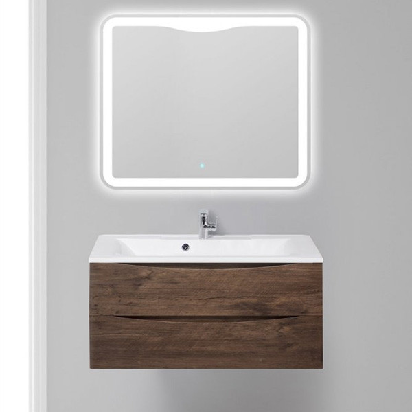 Тумба подвесная BelBagno Marino 100 Rovere Moro (MARINO-1000-2C-SO-RW-P)