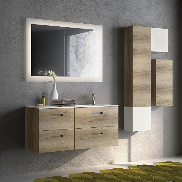 Зеркало Azario Норма 800х600 c подсветкой и диммером, сенсор выкл+подогрев (ФР-00001040) Зеркало Azario Норма 800х600 c подсветкой и диммером, сенсор выкл+подогрев (ФР-00001040)