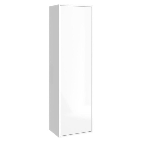 Пенал подвесной Aqwella Genesis 350x250x1200 белый глянец (GEN0535W)