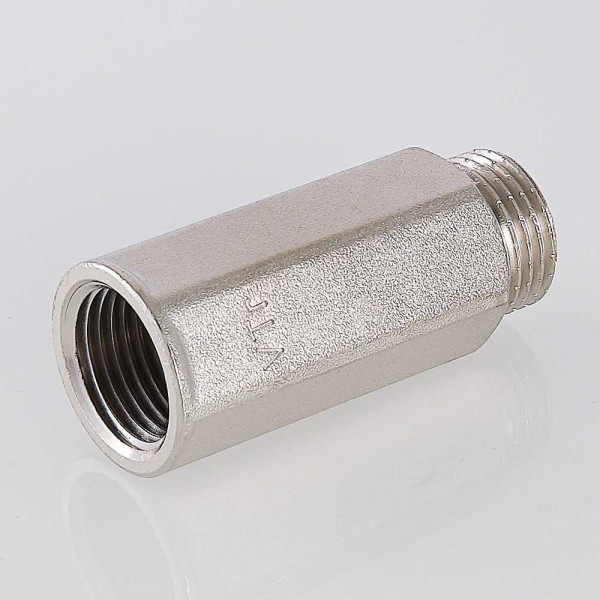 Удлинитель шестигранный 1/2"х30 мм. Valtec (никель) (VTr.197.N.0430) Удлинитель шестигранный 1/2"х30 мм. Valtec (никель) (VTr.197.N.0430)