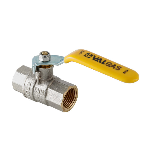 Кран газовый 1" ВВ шаровый Valtec "Valgas" (ручка) Кран газовый 1" ВВ шаровый Valtec "Valgas" (ручка)