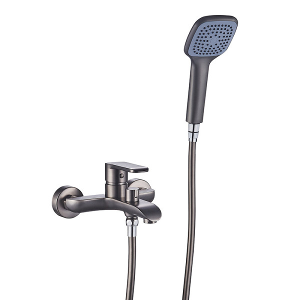 Смеситель для ванны и душа Melodia Heavy Metal с душевым гарнитуром оружейная сталь (MDV35640gn) Смеситель для ванны и душа Melodia Heavy Metal с душевым гарнитуром оружейная сталь (MDV35640gn)