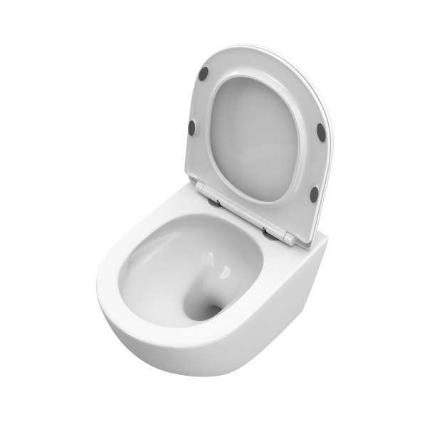 Унитаз подвесной BelBagno Uno безободковый (BB5177CH-TOR/SC)