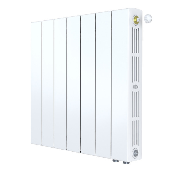 Радиатор биметаллический Rifar SUPReMO Ventil R 500 (7 секций, НП прав подкл. 50 мм.) (RS50007VR)