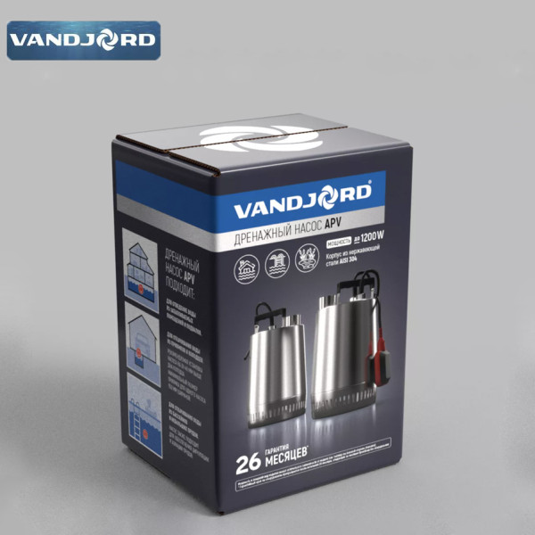 Насос дренажный Vandjord APV.06.40.04.3 (380В, 700 Вт) (76221003)