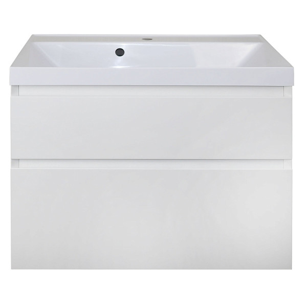 Тумба подвесная Azario с раковиной Velluto 80 с раковиной Слим 80 (CS00088603)