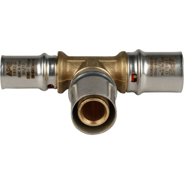 Тройник 20x20x16 Stout (пресс) (SFP-0005-202016)