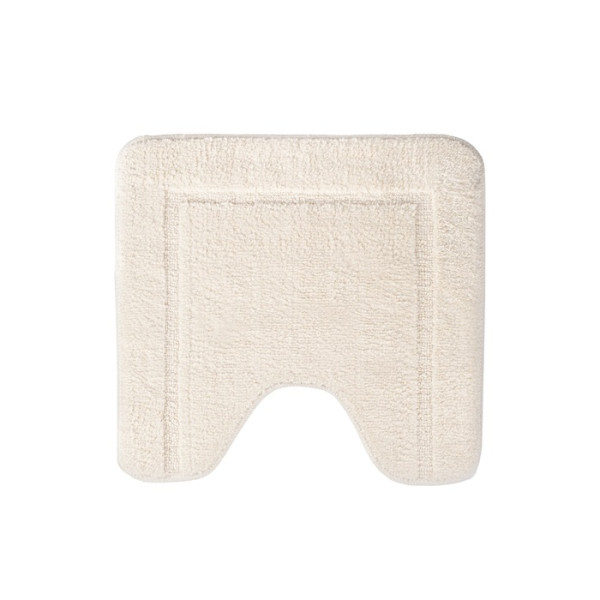 Коврик для ванной комнаты с вырезом 45х45 микрофибра светло-бежевый Iddis (PTLT01Mi12)