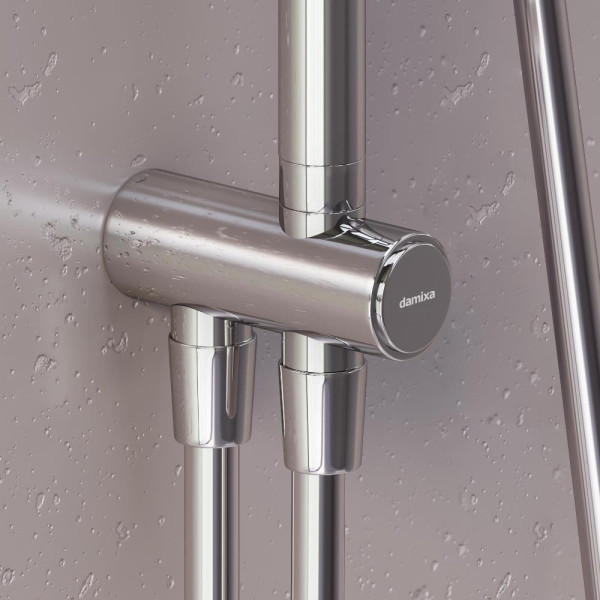 Душевой гарнитур Damixa Gala верх.душ 300x210 мм, ручн.душ 3 ф-ции 110x260 мманга 1050-1450, хром (953000000)
