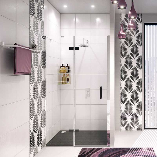 Душевая дверь WasserKRAFT Aller 120х200 стекло прозрачное, профиль черный матовый хром (10H05LBLACK MATT) Душевая дверь WasserKRAFT Aller 120х200 стекло прозрачное, профиль черный матовый хром (10H05LBLACK MATT)