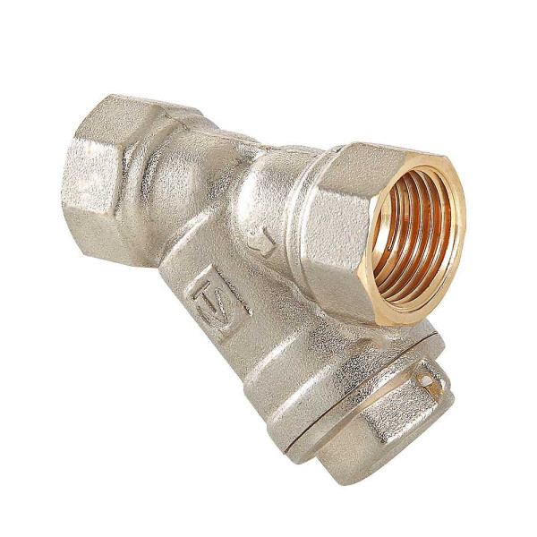Фильтр косой 1 1/2" ВВ Valtec никель (VT.192.N.08) Фильтр косой 1 1/2" ВВ Valtec никель (VT.192.N.08)