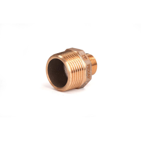 Ниппель переходной 1/2"х1" Rehau Aurline RX+ (бронза) 18732641001 Ниппель переходной 1/2"х1" Rehau Aurline RX+ (бронза) 18732641001