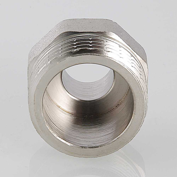 Ниппель переходной 1/2"х1 1/4" Valtec (никель) (VTr.580.N.0704) Ниппель переходной 1/2"х1 1/4" Valtec (никель) (VTr.580.N.0704)
