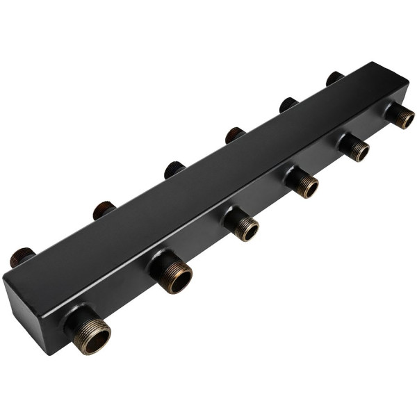 Коллектор распределительный Rommer 1"*1 1/4" на 3(5) контура (сталь, до 80 кВт) в теплоизоляции (RDG-1016-004035) Коллектор распределительный Rommer 1"*1 1/4" на 3(5) контура (сталь, до 80 кВт) в теплоизоляции (RDG-1016-004035)