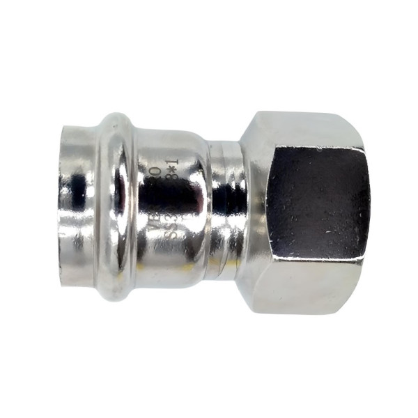 Переход 18*3/4"В Vieir VER-PRO (нерж.сталь, пресс) (VPSF184) Переход 18*3/4"В Vieir VER-PRO (нерж.сталь, пресс) (VPSF184)