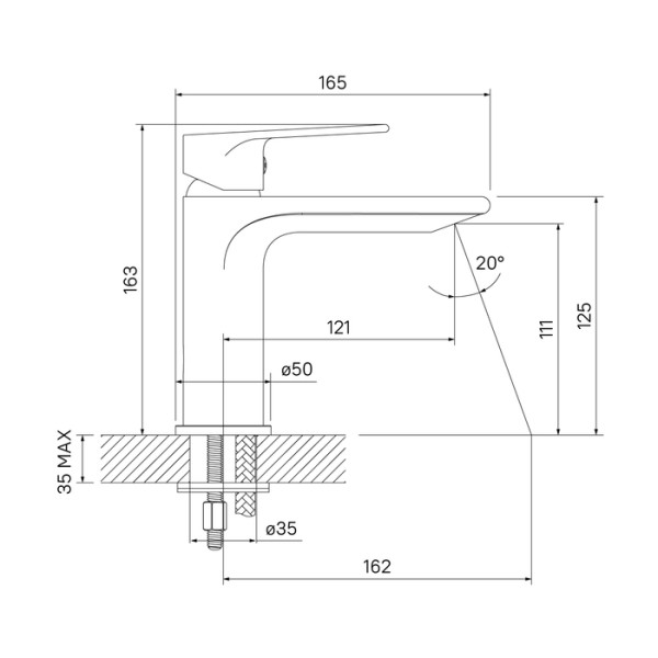 Смеситель для раковины Iddis Edifice (EDISB00i01) Смеситель для раковины Iddis Edifice (EDISB00i01)