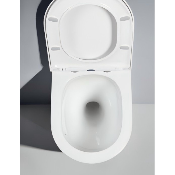 Унитаз подвесной Aquatek Либерти белый (AQ1999T-00)