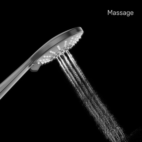 Душевая лейка Milardo Ideal Spa черная (ILS5FBRM18)