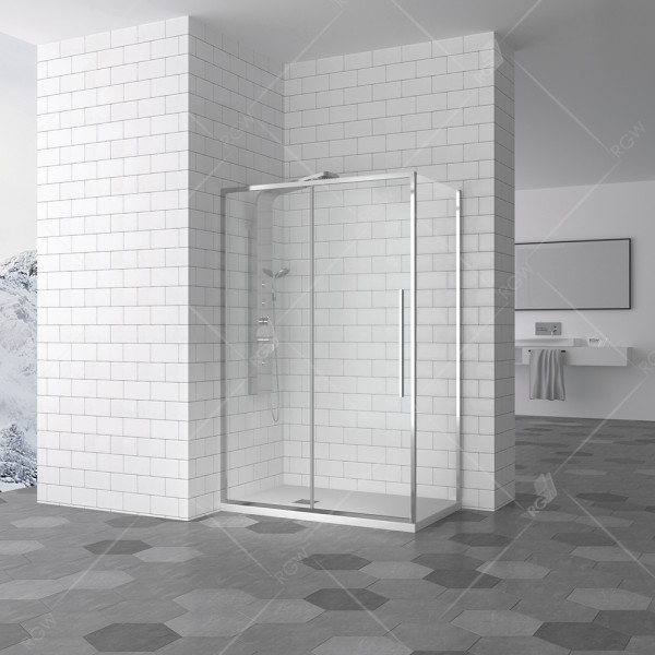 Душевой уголок RGW SV-42 SV-12 + Z-050-2 140*70 стекло прозрачное, профиль хром 32324274-011