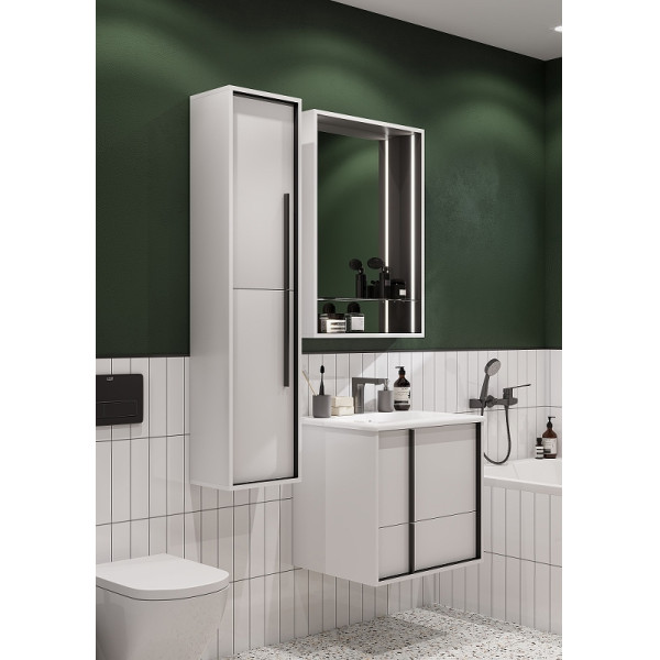 Шкаф зеркальный Aquaton Ривьера 60 (1A238902RVX20)