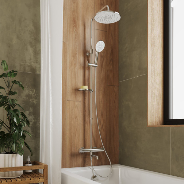 Удлинитель душевой штанги Milardo Ideal Spa 25x25x30 хром (ILS30CRM38)